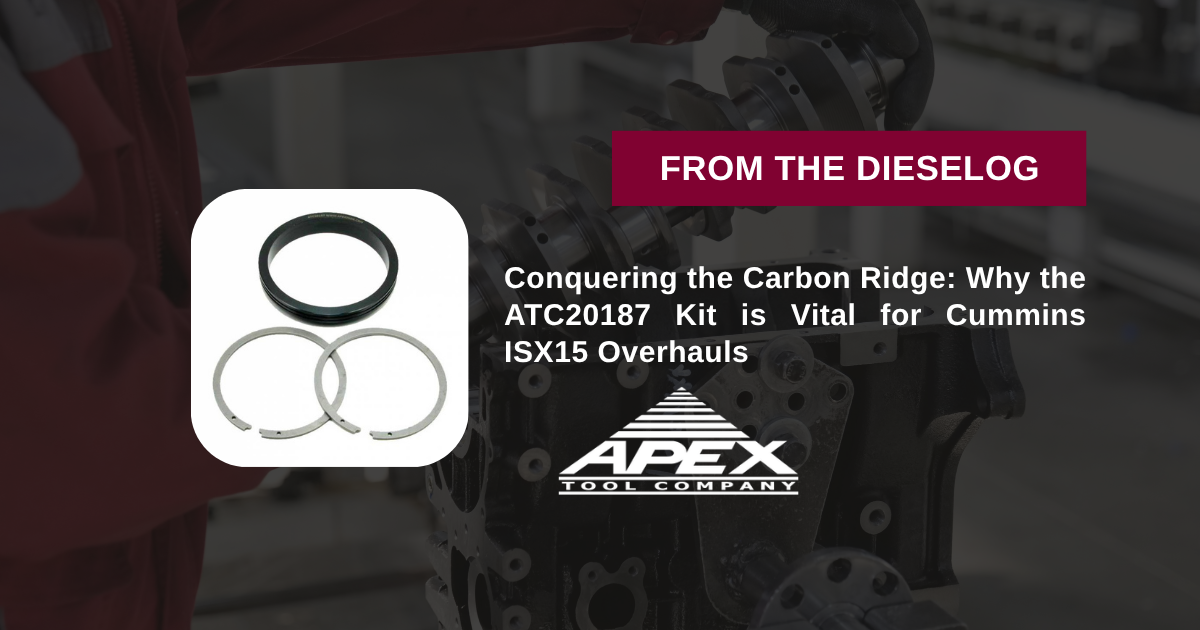 ATC20187 Cummins ISX15 QSX15 Anti-Polishing Ring Remover and Installer Tool Components